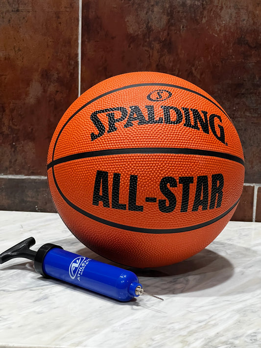 Spalding NBA Basketball Game Official Size 7 29.5  /    +  Free Air Pump.