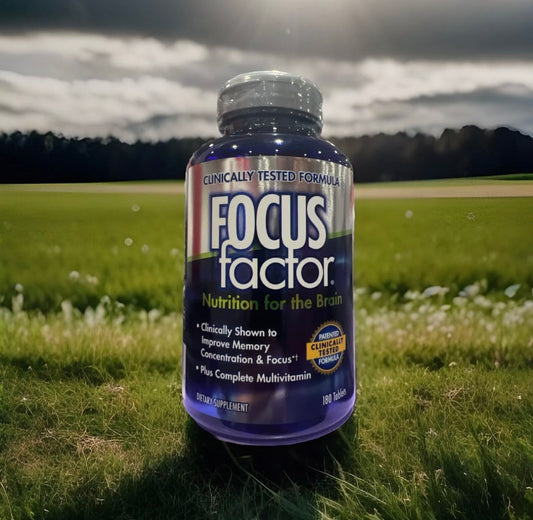 Focus Factor Brain Supplement - 180 Tablets